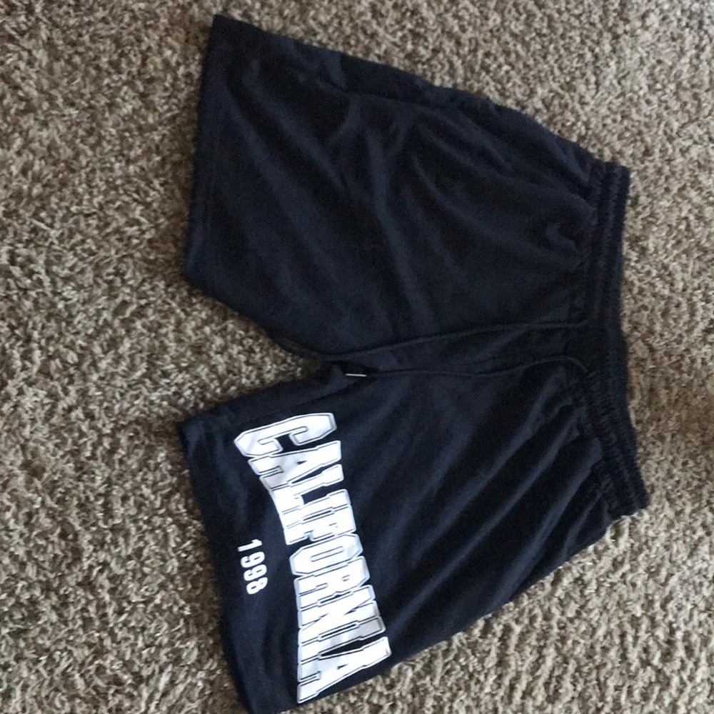 Black long shorts